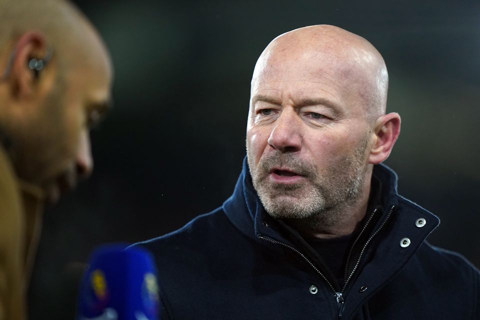 Alan Shearer says United need “massive recruitment now and in the summer” (Joe Giddens/PA)