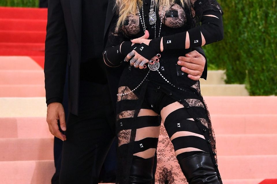 Madonna attends the Met Gala at the Metropolitan Museum of Art in