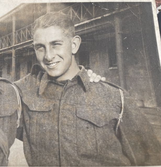 Private David Gilmour was a prisoner of war in Japan (Handout/PA)