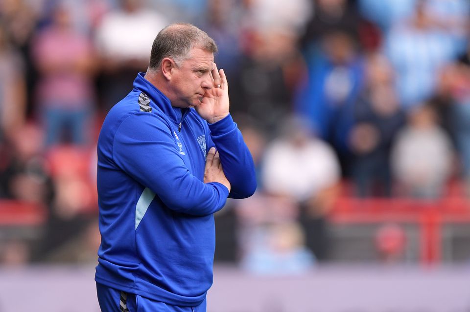 Mark Robins was sacked earlier this month (Joe Giddens/PA)