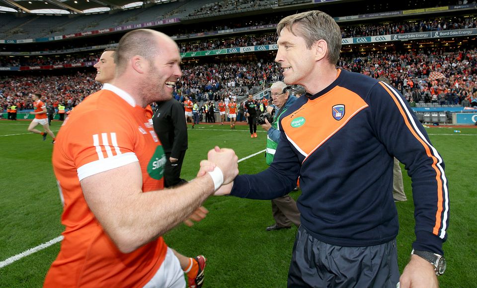 Ciaran McKeever is well-versed in Armagh boss Kieran McGeeney's methods having been managed by him