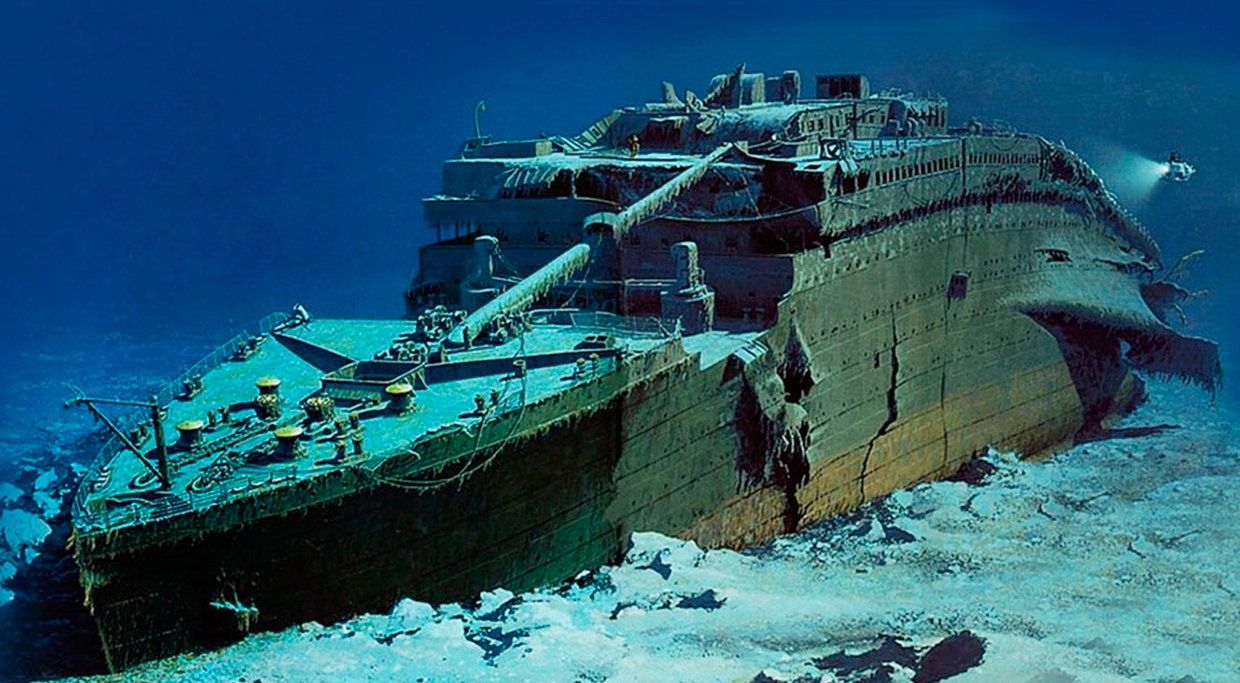 Where did the Titanic Sink?