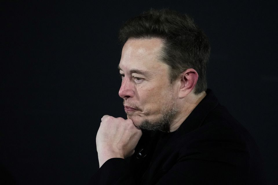 Elon Musk weighed in on UK politics (Kirsty Wigglesworth/PA)