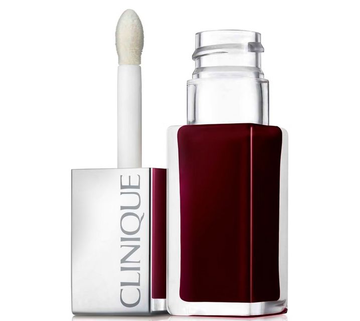 Clinique's Pop Lip + Cheek Oil in Black Honey