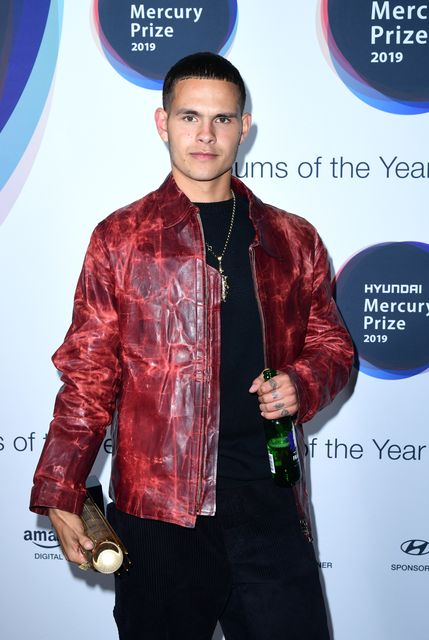 Slowthai during the Hyundai Mercury Prize 2019 (Ian West/PA)