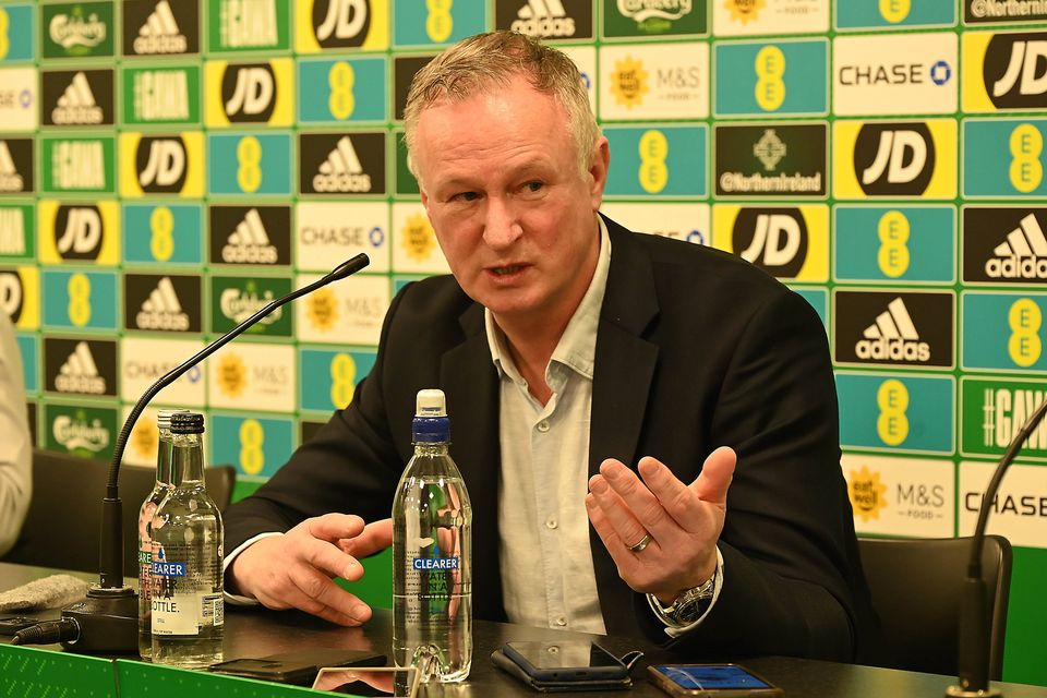 Michael O'Neill insists the 'rebirth' of Northern Ireland starts in Romania  with a born identity