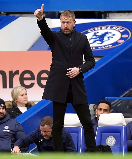 Graham Potter lasted only seven months at Chelsea before being sacked in April 2023 (Adam Davy/PA)