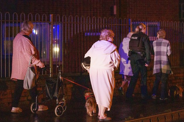 Two people rescued in east Belfast retirement home fire