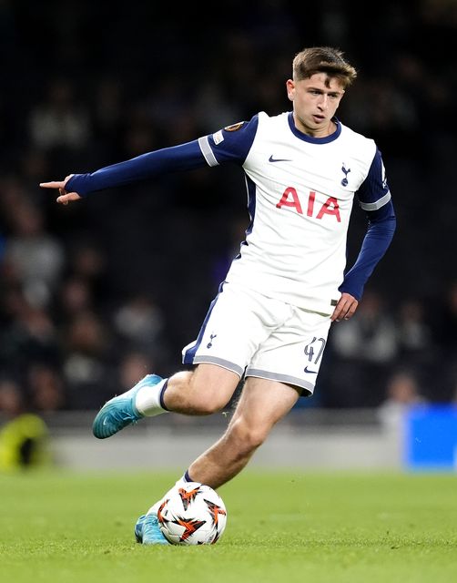 Mikey Moore impressed for Tottenham (Nick Potts/PA)