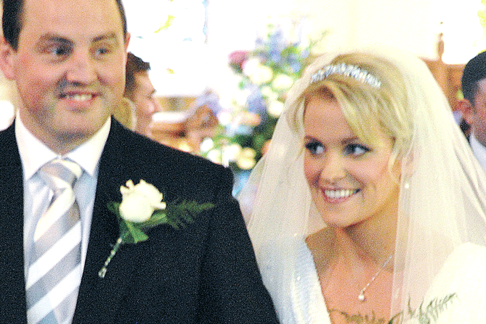 Jemma and Mark Kettyle married at St Patrick's Church in Drumbeg, with a wedding reception at the Galgorm Hotel.
