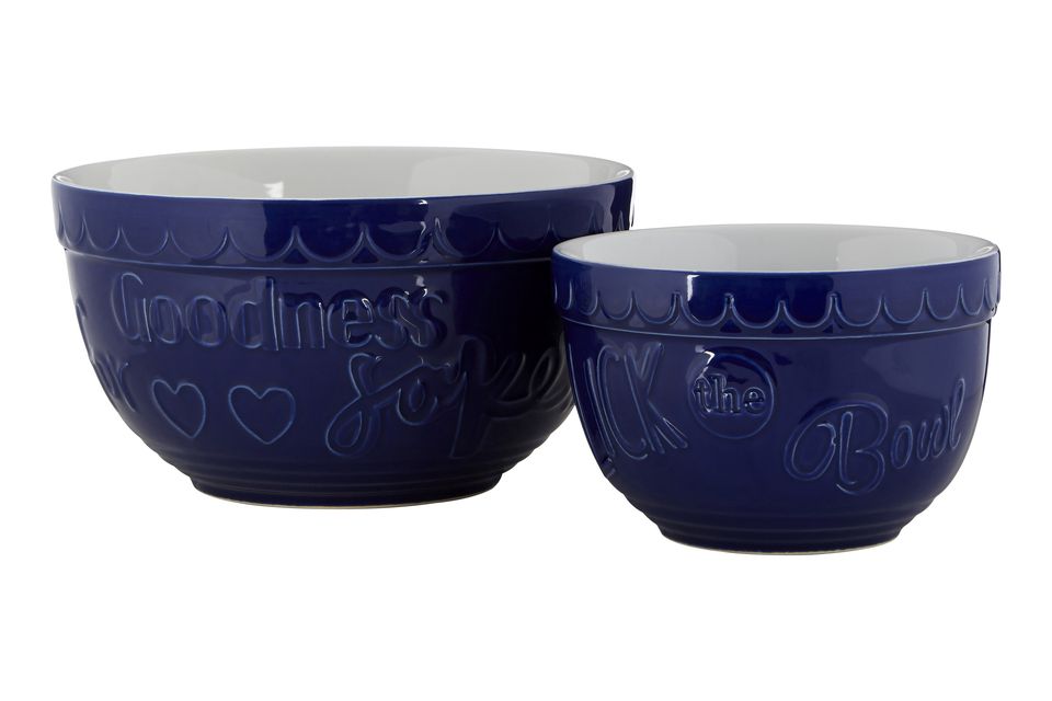 Stoneware mixing bowls, £16.50, Funky Chunky Furniture Co.