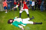 thumbnail: The annual sham fight between King William and James takes place in Scarva on July 13th 2017 (Photo by Kevin Scott / Belfast Telegraph)