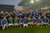 thumbnail: Northern Ireland players celebrate the final Windsor park home game before the Euro finals. Photo Colm Lenaghan/Pacemaker Press