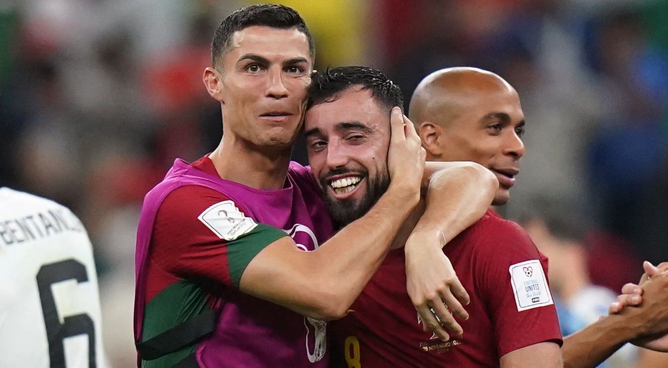 Portugal beat Uruguay 2-0 to become third team into last 16