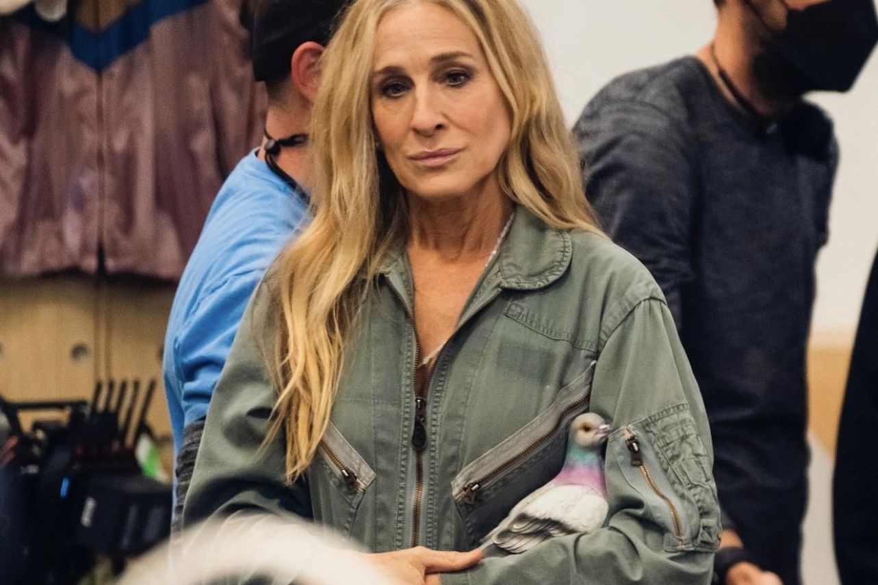 SJP & JW Anderson's Pigeon Bag Film 'And Just Like That' Season 2