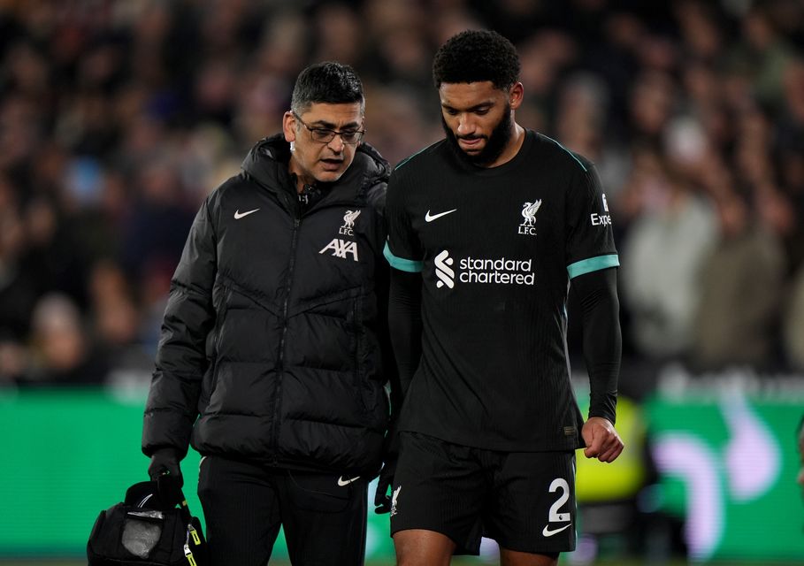 Gomez will be on the sidelines with a hamstring injury (Bradley Collyer/PA)