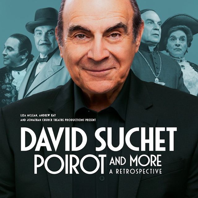 David Suchet brings his aptly-titled show Poirot and More to the Grand Opera House on February 12