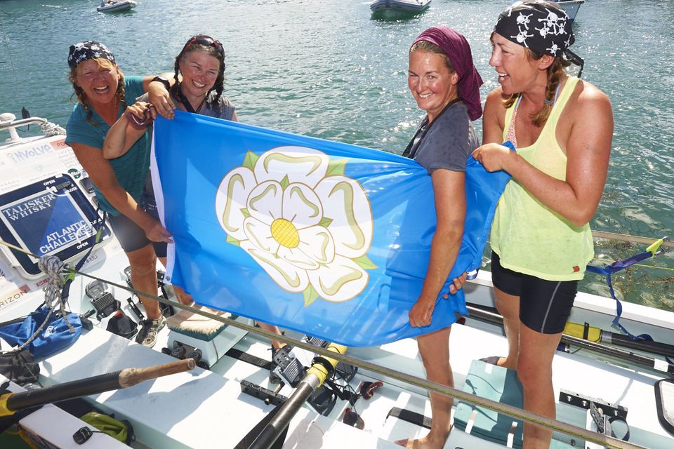 Ocean s Four Hollywood hint from Yorkshirewomen who rowed across