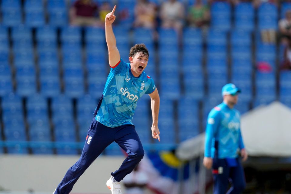 John Turner took the wickets of both West Indies openers (Ricardo Mazalan/AP)