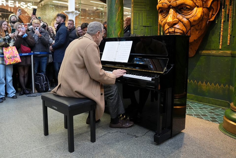 Wicked cast member Jeff Goldblum in London (Lucy North/PA)