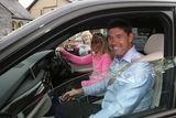 thumbnail: Padraig Harrington and his wife Caroline leave Ashford Castle after attending the Rory McIlroy and Erica Stoll wedding. Picture credit; Damien Eagers 23/4/2017