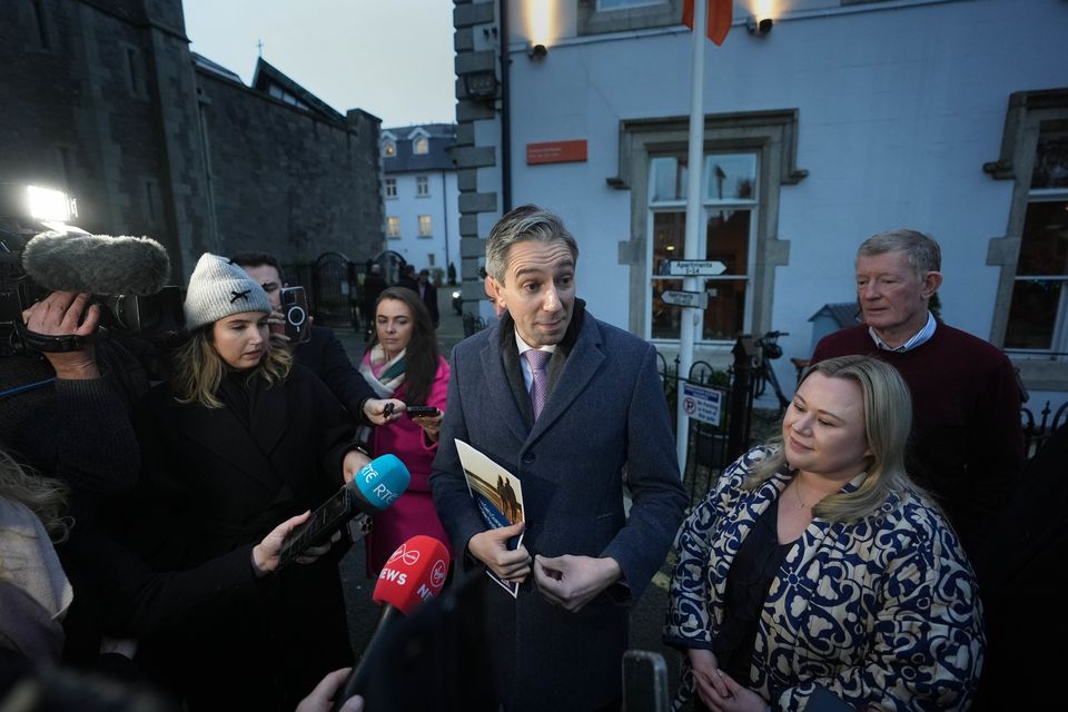 The Taoiseach said the economy is ‘in good stead’ and ‘ready for any shocks that may come’ (Niall Carson/PA)