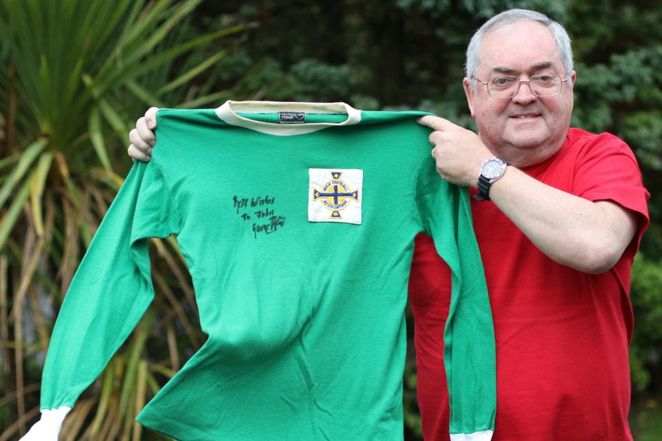Northern Ireland soccer icons' collector's items