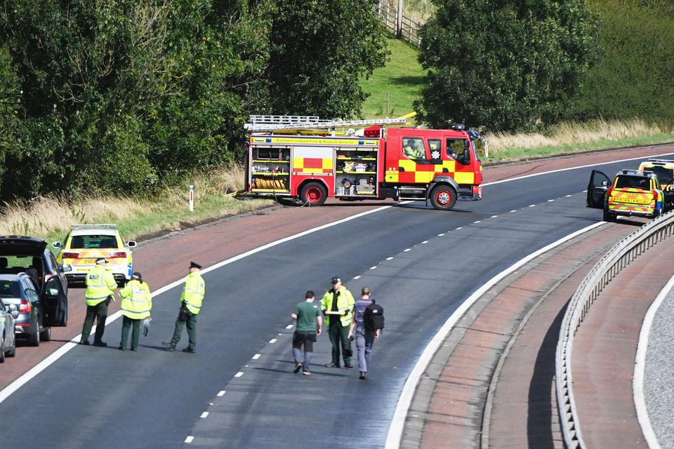 Northern Ireland traffic alerts M1 reopens after lengthy closure