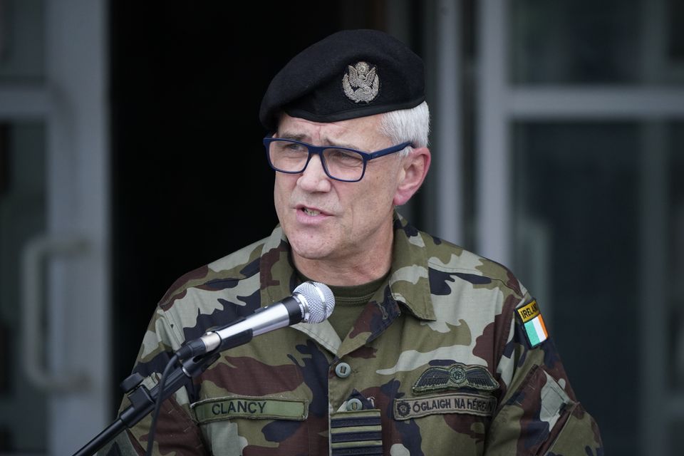 Defence Forces Chief of Staff Lieutenant General Sean Clancy (Niall Carson/PA)