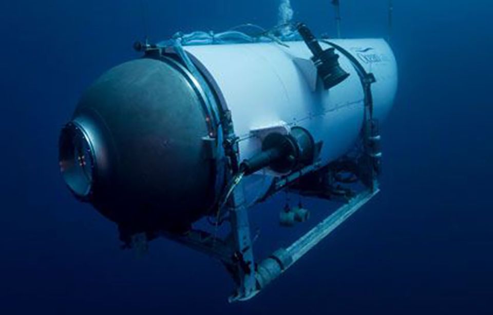 The Titan submersible imploded (OceanGate Expeditions via AP)