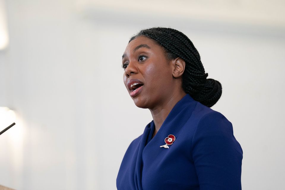 Kemi Badenoch is the new leader of the Opposition (Stefan Rousseau/PA)