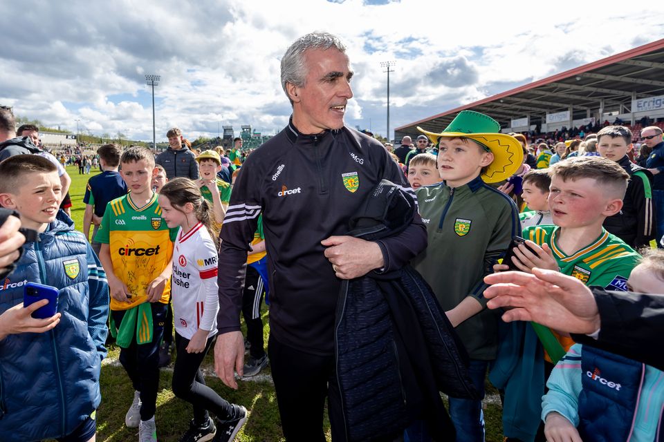 Jim McGuinness has led Donegal to the Ulster Final in the first season of his second stint in charge