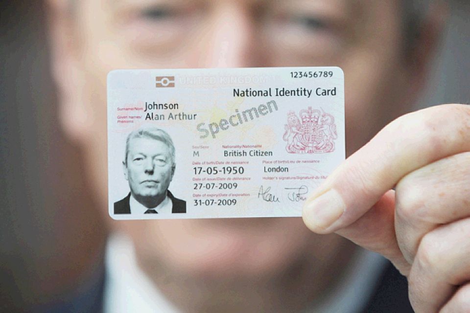 Unionists in new ID card uproar over removal of Union flag |  