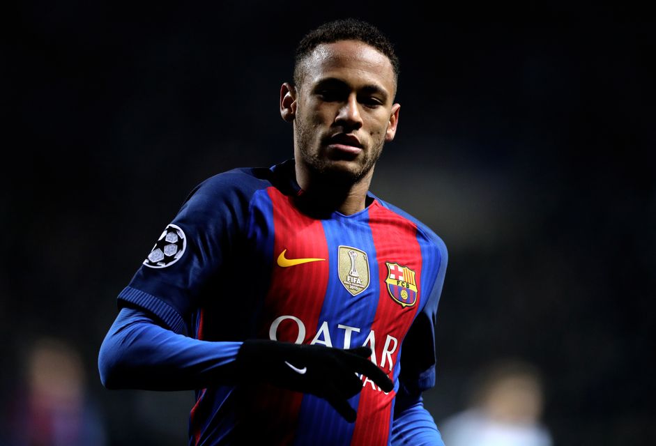 Neymar spent four years at Barcelona before a world-record transfer to Paris St Germain in 2017 (Owen Humphreys/PA)