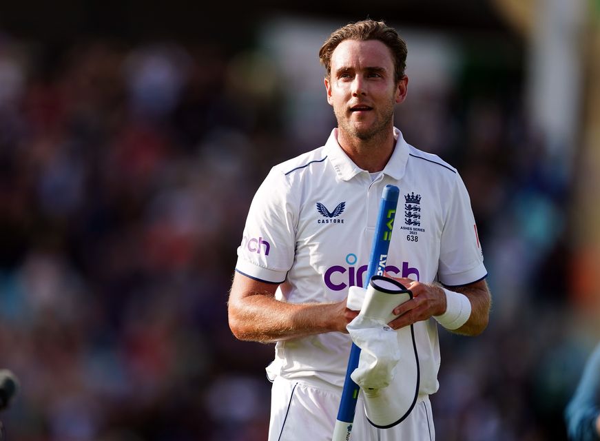 Stuart Broad is the only English bowler to take two Test hat-tricks(Mike Egerton/PA)