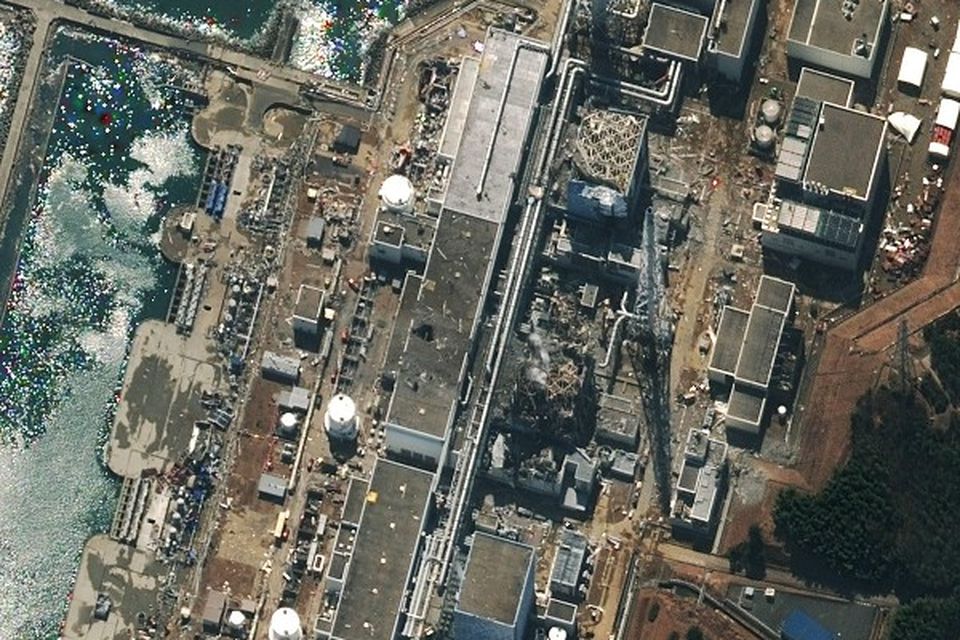 Damage following an earthquake and tsunami to the Fukushima Dai-ichi nuclear power plant in Japan (AP)