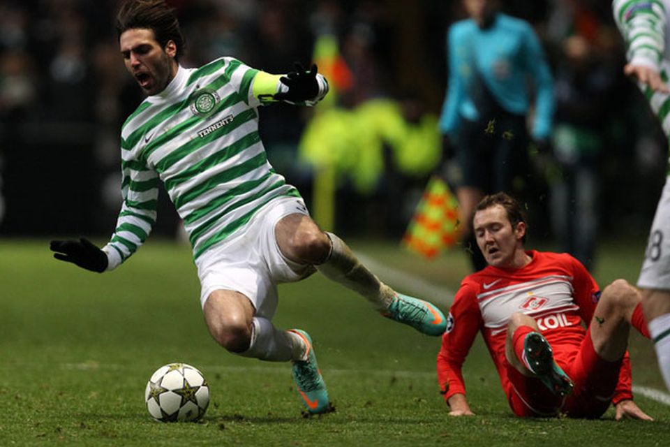 2012-12-05: Celtic 2-1 Spartak Moscow, European Cup – The Celtic Wiki