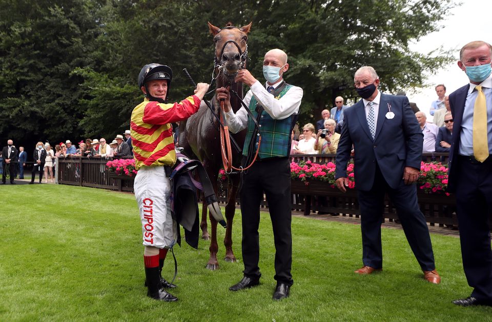 Sir Ron Priestley provided Franny Norton with three Group-race wins (David Davies/PA)