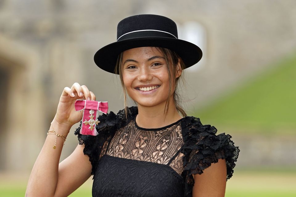 Emma Raducanu ‘extremely Grateful’ For MBE After Meeting King At ...