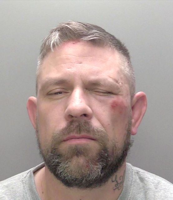 Steven Love was told by the judge he was ‘lucky’ not to be charged with the more serious offence of rioting as he was jailed for disorder in Hull (Humberside Police/PA)