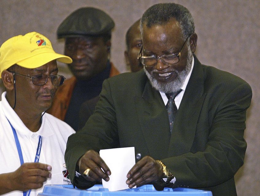 Sam Nujoma often hit foreign headlines for his fierce anti-western rhetoric (Themba Hadebe/AP)