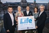 thumbnail: From left, Sunday Life’s Martin Breen, presenters Pamela Ballantine and Pete Snodden and Gillian McCandless and Terry Robb from sponsors Ulster Bank (Photo by Kevin Scott for Belfast Telegraph)