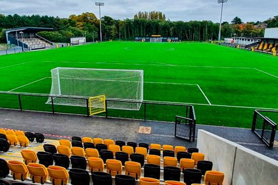 H&W Welders’ Blanchflower Stadium is a state-of-the-art venue for Irish League football