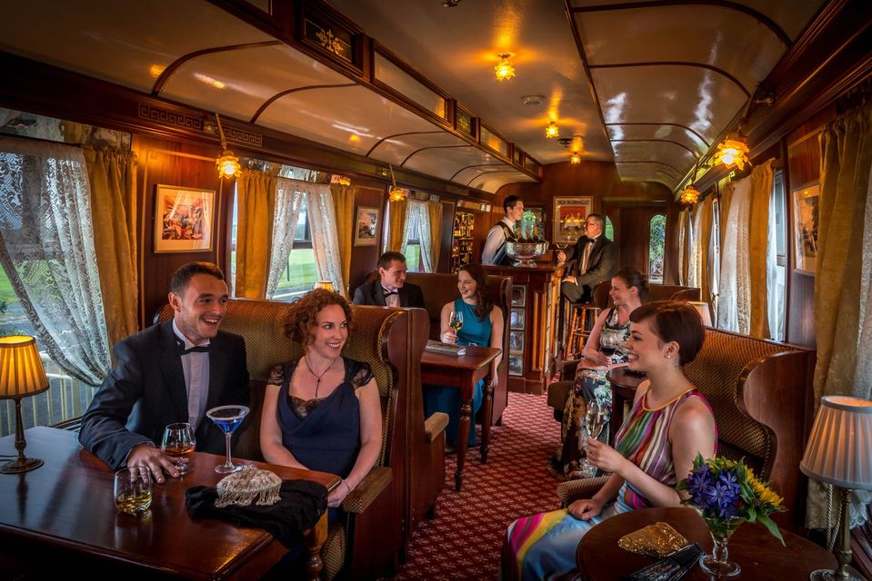 Dine in a Former Orient Express Train Car in Galway, Ireland