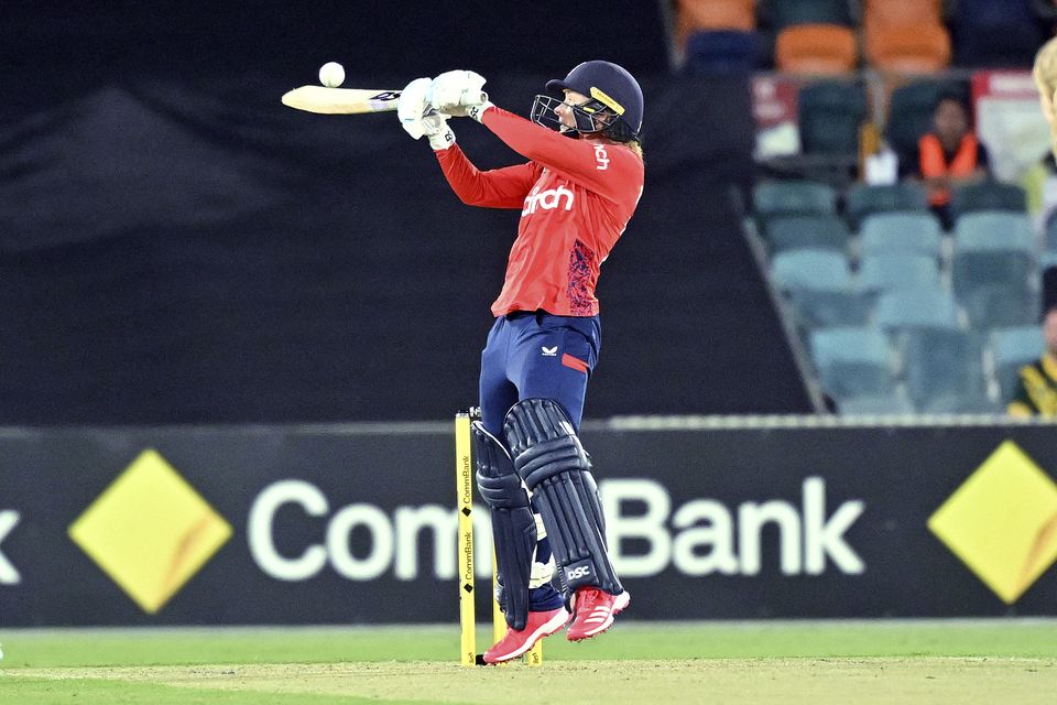 Danni Wyatt-Hodge scored a half-century (Mick Tsikas/AP)