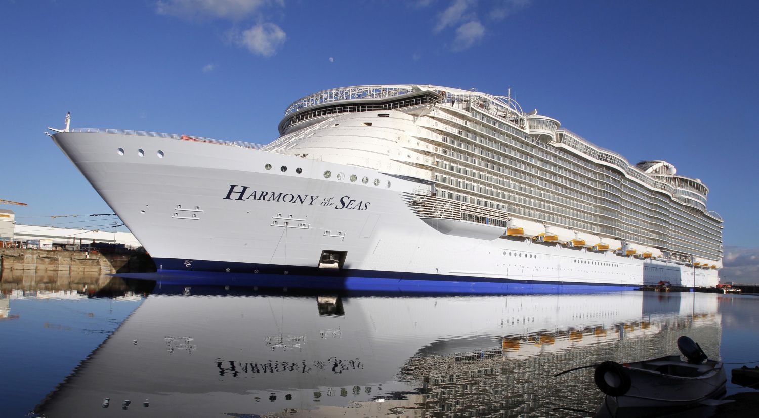 Largest cruise ship ever sets sail on inaugural voyage