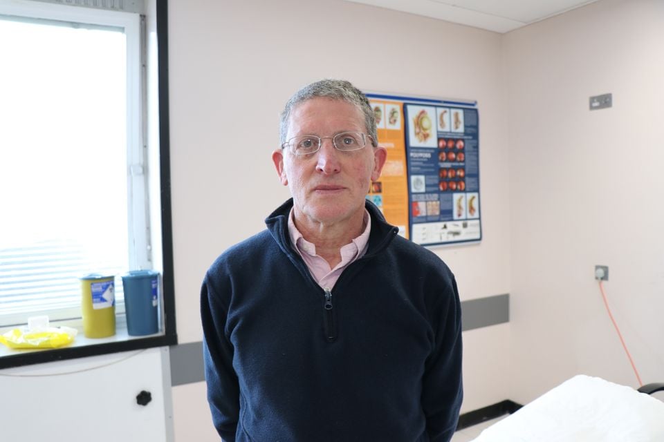 Professor Brian Lipworth, who led the study on Tezepelumab’s usage for treating nasal polyps (Sheanne Mulholland/PA)