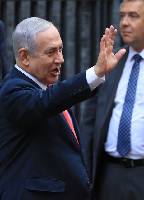 Prime Minister of Israel Benjamin Netanyahu (Gareth Fuller/PA)