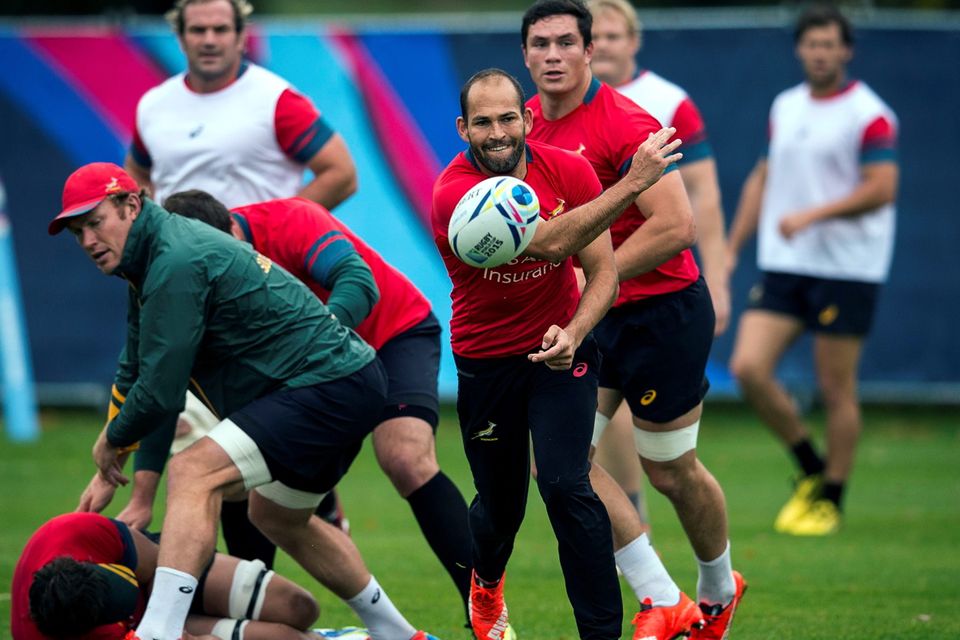 Rugby legends Bryan Habana and Dan Carter talk about life during