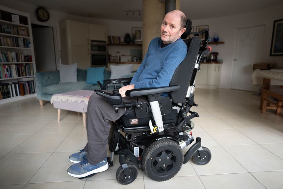 Phil Newby is looked after by carers almost 24 hours a day (Stefan Rousseau/PA)